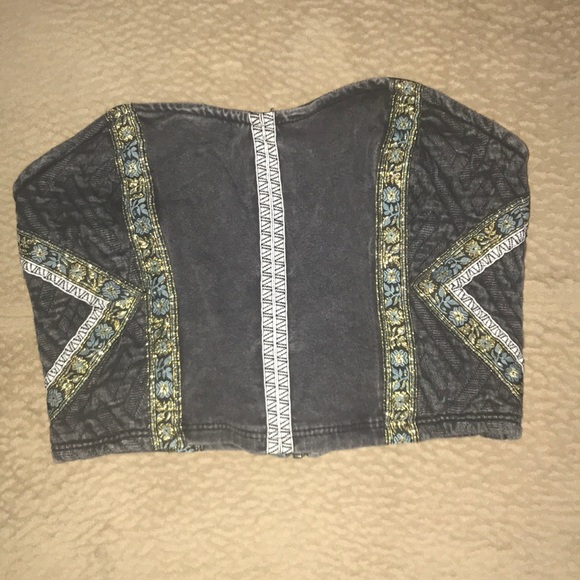 Mini strapless top - Picture 1 of 3